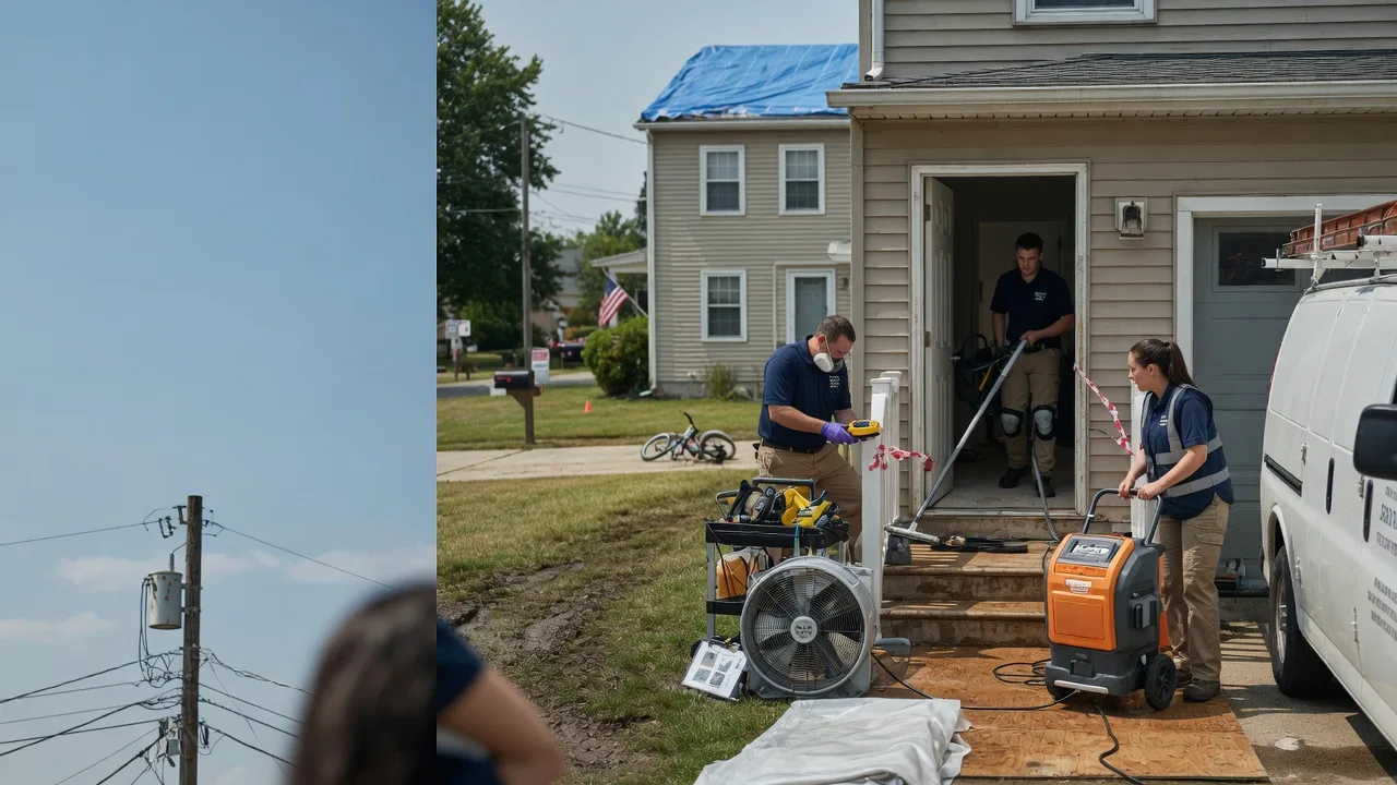 Water Damage Repair in Pleasureville, KY near me